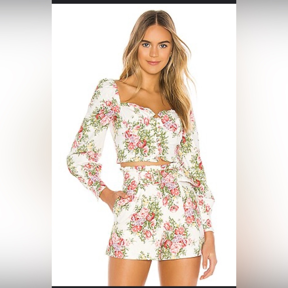 Roman Top in Vineyard Multi medium 
MAJORELLE
